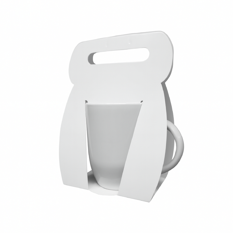 CAJA TIPO BOLSA CURVO SUBLIMABLE PARA JARRO 11 OZ  SET X 12