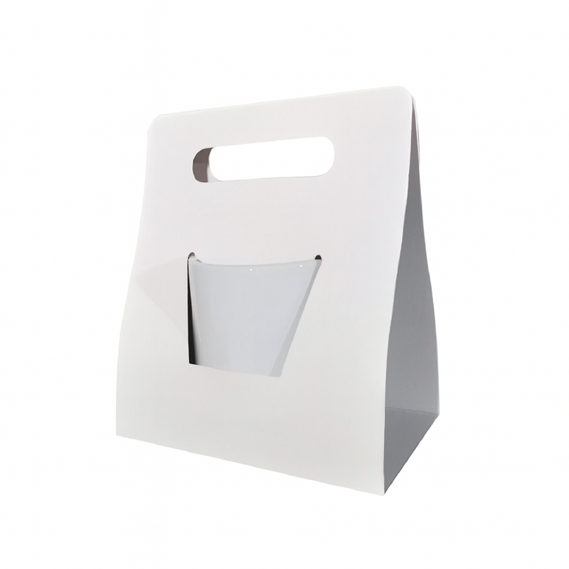 CAJA SUBLIMABLE TIPO BOLSA RECTO PARA JARRO 11 OZ 19 X 15 CM SET X 12