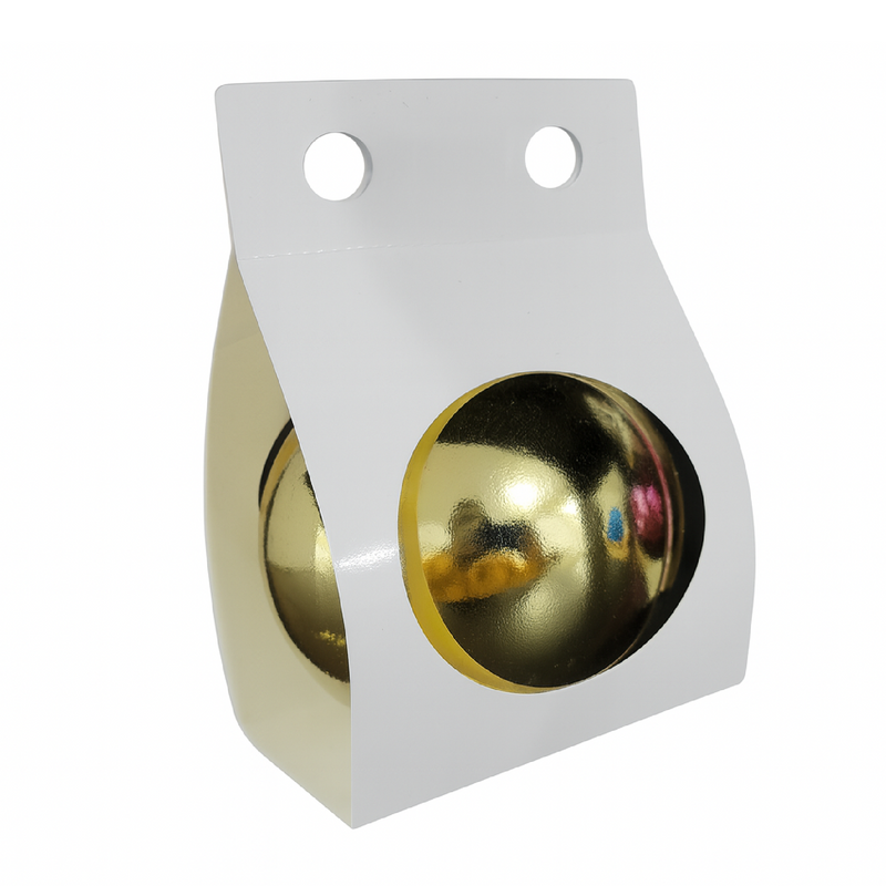 CAJA SUBLIMABLE PARA ESFERAS NAVIDEÑAS 13.3*8CM