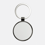 LLAVERO METÁLICO SUBLIMABLE REDONDO 3.8 X 3.8 CM