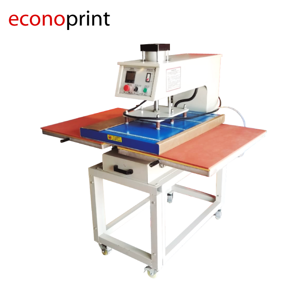 MAQUINA SUBLIMADORA O PLANCHA DE 60 X 80 DOBLE BANDEJA NEUMATICA COLOR BLANCO 220V ECONOPRINT ECUADOR Tienda Econoprint