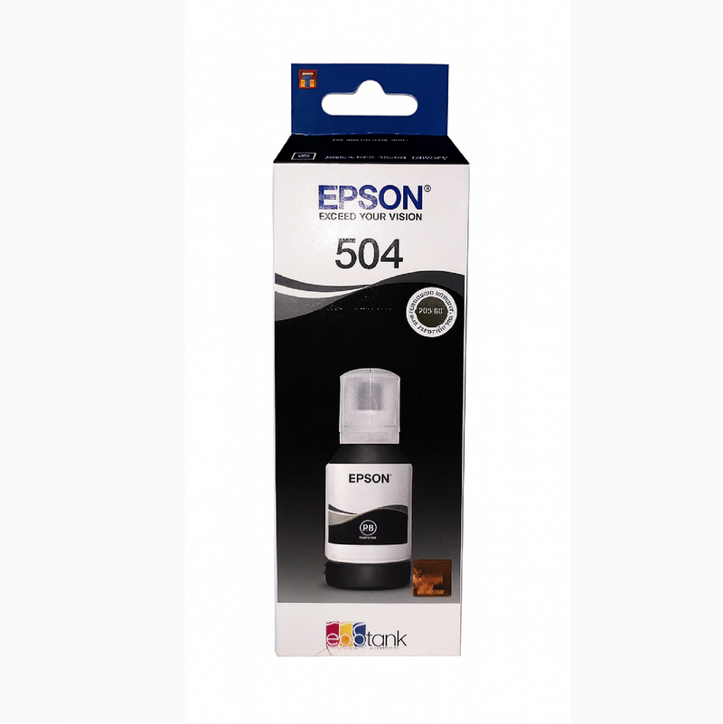 TINTA ORIGINAL EPSON 504 DE 70 Y 127 ML
