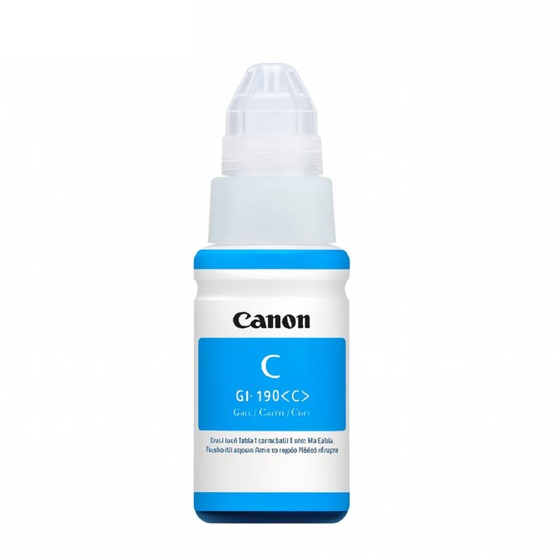 TINTA ORIGINAL CANON GI-190 VARIOS COLORES