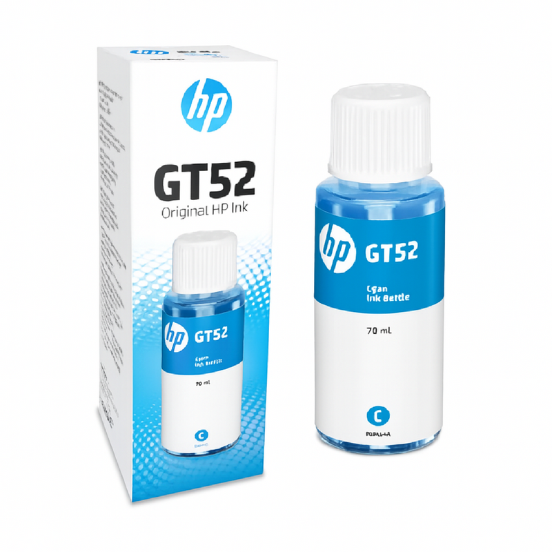 TINTA ORIGINAL HP 70 ML GT-52 Y NEGRA 90 ML