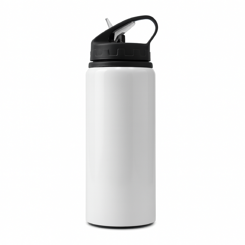 TOMATODO DE ALUMINIO 750ML BLANCO DEPORTIVO
