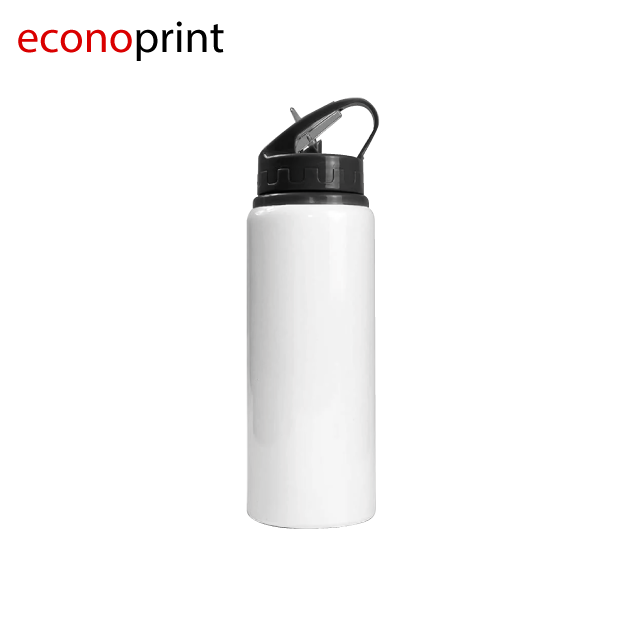 TOMATODO DE ALUMINIO 750ML BLANCO DEPORTIVO