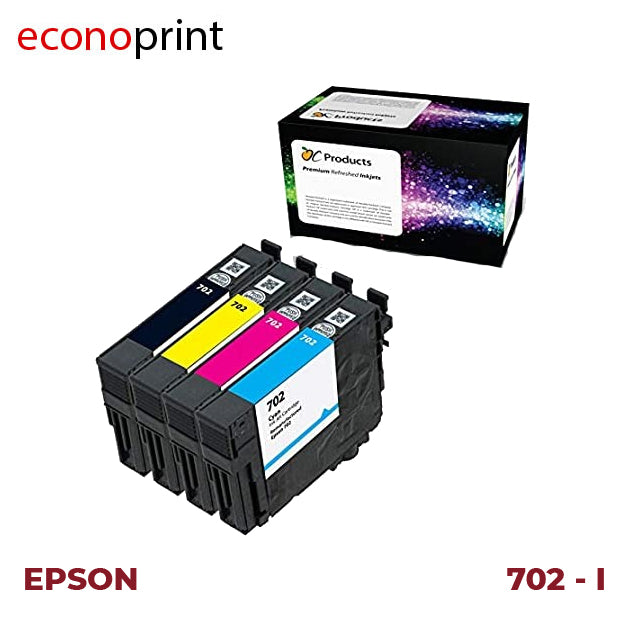 JUEGO ORIGINAL EPSON 702-I