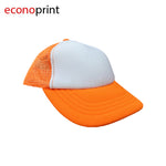 GORRA TOM NIÑO COLOR NARANJA FRENTE BLANCO