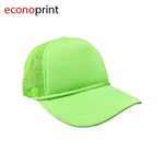 GORRA YIBO NIÑO COLOR VERDE NEON ENTERO